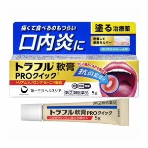 トラフル軟膏PROクイック5g【第(2)類医薬品】≪宅配便対応≫