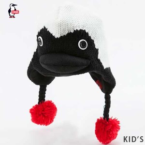 CHUMS チャムス / Kid’s Booby Bird Animal Knit Cap キッズブービーバードアニマルニットキャップ (CH25-1052) (2022秋冬)
