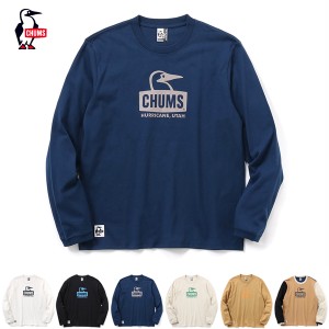 CHUMS チャムス / Booby Face Brushed L/S T-Shirt ブービーフェイスブラッシュドロングスリーブTシャツ (CH01-2303) (2023秋冬) (ネコポ