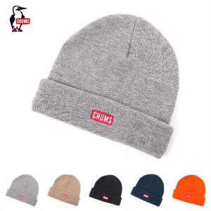 CHUMS チャムス / CHUMS Logo Short Knit Cap チャムスロゴショートニットキャップ (CH05-1335) (2023秋冬) (ネコポス配送)