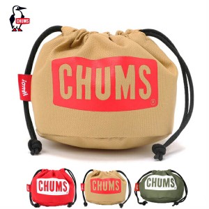 CHUMS チャムス / CHUMS Logo Drawstring Tool Case S チャムスロゴドローストリングツールケースS (CH60-3376) (2023春夏) (ネコポス対