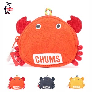 CHUMS チャムス / Crab Zip Coin Case クラブジップコインケース (CH60-3716) (ユニセックス) (2024春夏)