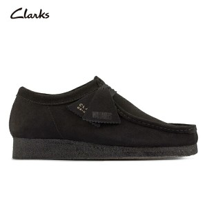 CLARKS クラークス / Wallabee メンズ ワラビー (ブラックスエード) (26155519) (CLARKS ORIGINALS)