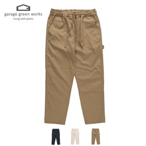 (20%OFF) garage green works / TEC DRILL PAINTER PANTS (GRG231026) (IVORY/NAVY/BEIGE) (ガレージグリーンワークス) (ユニセックス) (