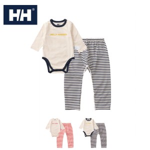 HELLY HANSEN ヘリ―ハンセン / B My First HH Border Print Rompers Set マイファーストHHボーダープリントロンパースセット (ベビー) (