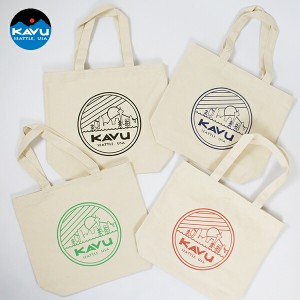 KAVU カブー / Seattle Logo Tote Bag シアトルロゴトートバッグ (19821030) (コットンキャンバス) (エコバッグ)