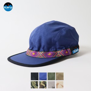 KAVU カブー / Ripstop Strap Cap リップストップストラップキャップ (19821419) (ユニセックス) (迷彩 カモ柄 ソリッドカラー) (2024春