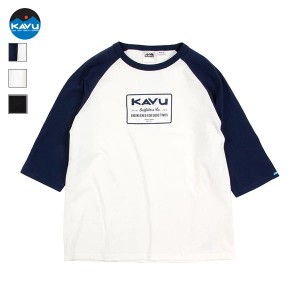 KAVU カブー / Engeeerd BB Tee エンジニアードベースボールティー (1921821) (2024春夏) (ユニセックス) (ネコポス配送)