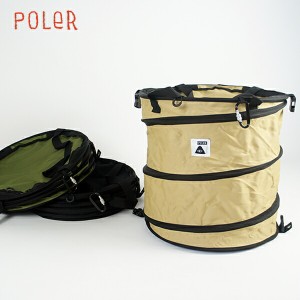 POLeR ポーラー / POP UP TRASH BOX (223MCV0069) (BLACK / COYOTE / OLIVE) (2022秋冬)