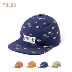 (20%OFF) POLeR ポーラー / ALL OVER 6P CAP (233MCV0093) (キャップ / 帽子) (2023秋冬) (ネコポス配送)