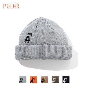 POLeR ポーラー / SUMMIT SHALLOW BEANIE (233MCV0098) (ニット帽 / 帽子) (2023秋冬) (ネコポス対応)