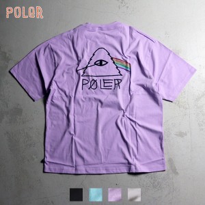 POLeR ポーラー / PSYCHEDELIC RELAX FIT TEE (241MCV0218-221) (ワイドシルエット) (ユニセックス) (2024春夏)