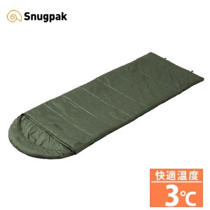 Snugpak スナグパック / ノーチラス スクエア ライトジップ (快適温度3度) (スクエア型) (SP14646OL) 