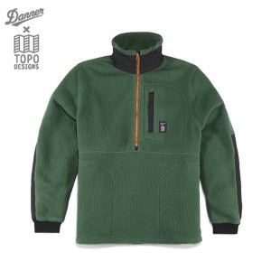 (20%OFF) TOPO DESIGN トポデザイン / TOPO DESIGNS X DANNER MOUNTAIN FLEECE PULLOVER (31230431) (ダナーコラボレーション) (2023秋冬