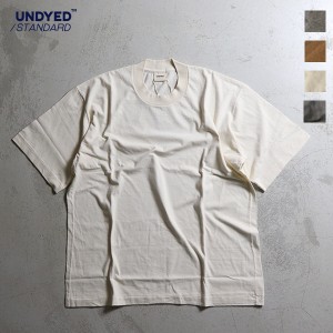 UNDYED STANDARD アンダイドスタンダード / 30PV S/S Tee (USN23AST020) (半袖 Tシャツ) (ユニセックス) (日本製) (2024春夏)