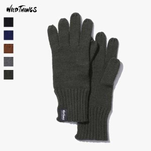 (20%OFF) WILDTHINGS ワイルドシングス / A/W GLOVES グローブ (WT22155SL) (2022秋冬) (ネコポス対応)