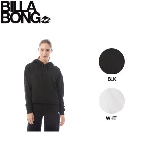 【BILLABONG】ビラボン 2019春夏 CORE LINE レディース ロゴテープ プルオーバー パーカー パーカ 長袖 トップス