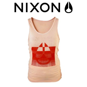 【NIXON】ニクソン/RIDER TANK レディースタンクトップ ノースリーブTシャツ アイコンプリント ストリート