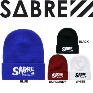 【ステッカープレゼント】【SABRE】セイバー2015秋冬 HORROR LOGO KNIT CAP メンズビーニー ニット帽 4カラー