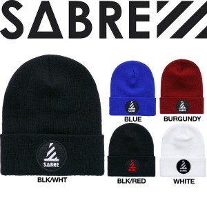 【ステッカープレゼント】【SABRE】セイバー2015秋冬 PYLON KNIT CAP メンズビーニー ニット帽 5カラー