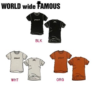 【WORLD WIDE FAMOUS】ワールドワイドフェイマス 2018春夏 AB T メンズ レディース キッズ 半袖Tシャツ