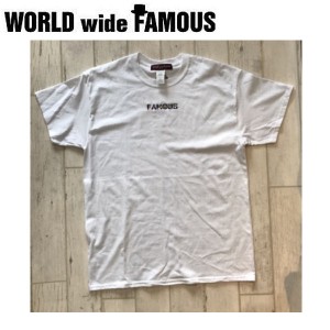 【WORLD WIDE FAMOUS】ワールドワイドフェイマス 2018春夏 MDLN T メンズ レディース キッズ 半袖Tシャツ