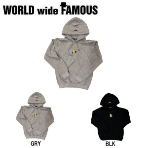 【WORLD WIDE FAMOUS】ワールドワイドフェイマス 2018秋冬 SK-HOODIE メンズ レディース プルオーバー