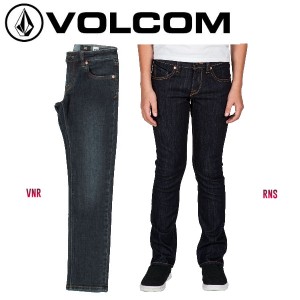 【VOLCOM】ボルコム2016秋冬 2X4 DENIM YOUTH ボーイズローライズストレッチデニム スキニー 長ズボン