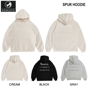 【NOMADIK】ノマディック 2023秋冬 SPUR HOODIE メンズ プルオーバーパーカー トップス 長袖 スノーボード