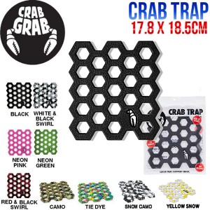 【CRABGRAB】クラブグラブ CRAB TRAP クラブトラップ デッキパッド 滑り止め スノーボード パット