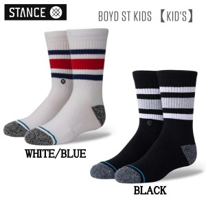 【STANCE】スタンス ソックス BOYD ST KIDS キッズ 子供用 SOCKS 靴下 ソックス スケートボード  スケボー サーフィン トレイニ— GYM キ