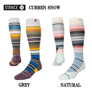 【STANCE】スタンス CURREN SNOW メンズ レディース SOCKS 靴下 スノーボード ソックス