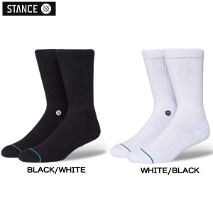 【STANCE】スタンス ソックス ICON メンズ レディース UNISEX SOCKS 靴下 ソックス スケートボード  スケボー サーフィン トレイニ― GYM