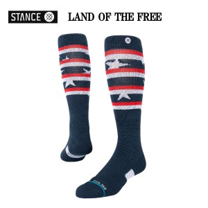 【STANCE】スタンス LAND OF THE FREE メンズ レディース SOCKS 靴下 スノーボード ソックス