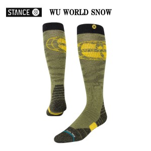 【STANCE】スタンス WU WORLD SNOW メンズ レディース SOCKS 靴下 スノーボード ソックス