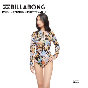 【BILLABONG】ビラボン 2022春夏 レディース 【A/Div.】 A-DIV BIARRITZ BODYSUIT ラッシュスーツ サーフィン