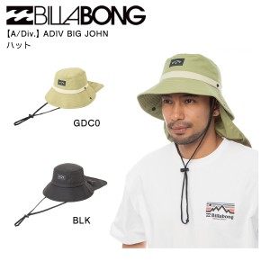 【BILLABONG】ビラボン 2023年春夏 メンズ【A/Div.】ADIV BIG JOHN サファリハット バケットハット 帽子