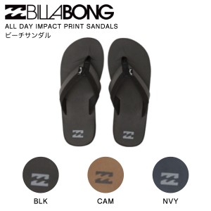 【BILLABONG】ビラボン 2023年春夏 メンズ  ALL DAY IMPACT PRINT SANDALS ビーチサンダル ビーサン