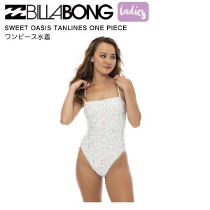 【BILLABONG】ビラボン 2023年春夏 レディース SWEET OASIS TANLINES ONE PIECE ワンピースタイプ 水着