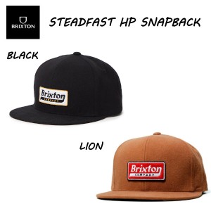 【BRIXTON】ブリクストン 2023秋冬 STEADFAST HP SNAPBACK メンズ キャップ スナップバック 帽子 スケートボード