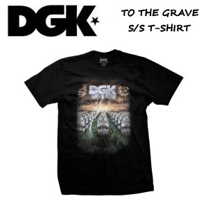 【DGK】ディージーケー 2022 TO THE GRAVE S/S T-Shirt メンズ 半袖 Tシャツ ティーシャツ TEE トップス