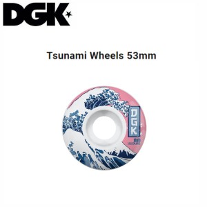 【DGK】ディージーケー Tsunami Wheels 53mm ストリート スケボー ウィール 4個1セット HIPHOP スケートボード