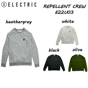 【ELECTRIC】 エレクトリック  2021-2022モデル 秋冬 Water Repellent Crew ウォーター リペレント スエット