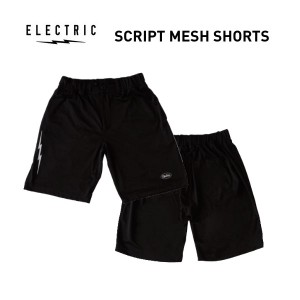 【ELECTRIC】エレクトリック 2024春夏 SCRIPT MESH SHORTS メンズ