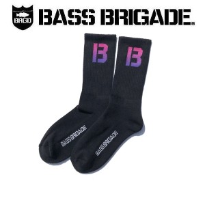 【BASS BRIGADE】バスブリゲード 2019 THE B GRADIENT SOCKS メンズ ソックス アウトドア フィッシング 釣り