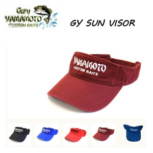 【Gary Yamamoto】ゲーリーヤマモト GY SUNVISOR サンバイザー  爆釣 タウンユース アウトドア フィッシング 釣り  5カラー