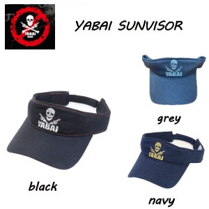 【YABAI BRAND】ヤバイブランド YABAI SUNVISOR ヤバイサンバイザー  爆釣 タウンユース アウトドア フィッシング 釣り GARY YAMAMOTO ゲ