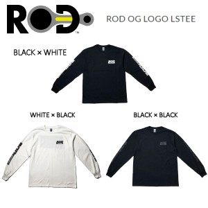 【RODMOTORS】ロッドモータース オリジナル ロゴ TEE  L/S メンズ 長袖 Tシャツ ティーシャツ アメ車 アウトドア カスタムカー ドラッグ