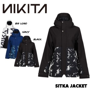 【NIKITA】ニキータ 2019-2020 SITKA JACKET レディース スノージャケット ブルゾン スノーウェア スノーボード S・Mサイズ 3カラー