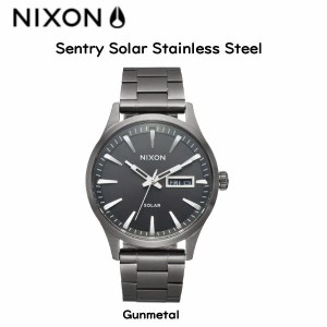 【NIXON】ニクソン Sentry Solar Stainless Steel  セントリーソーラー メンズ レディース ユニセックス ウォッチ ソーラーパワー駆動 ア